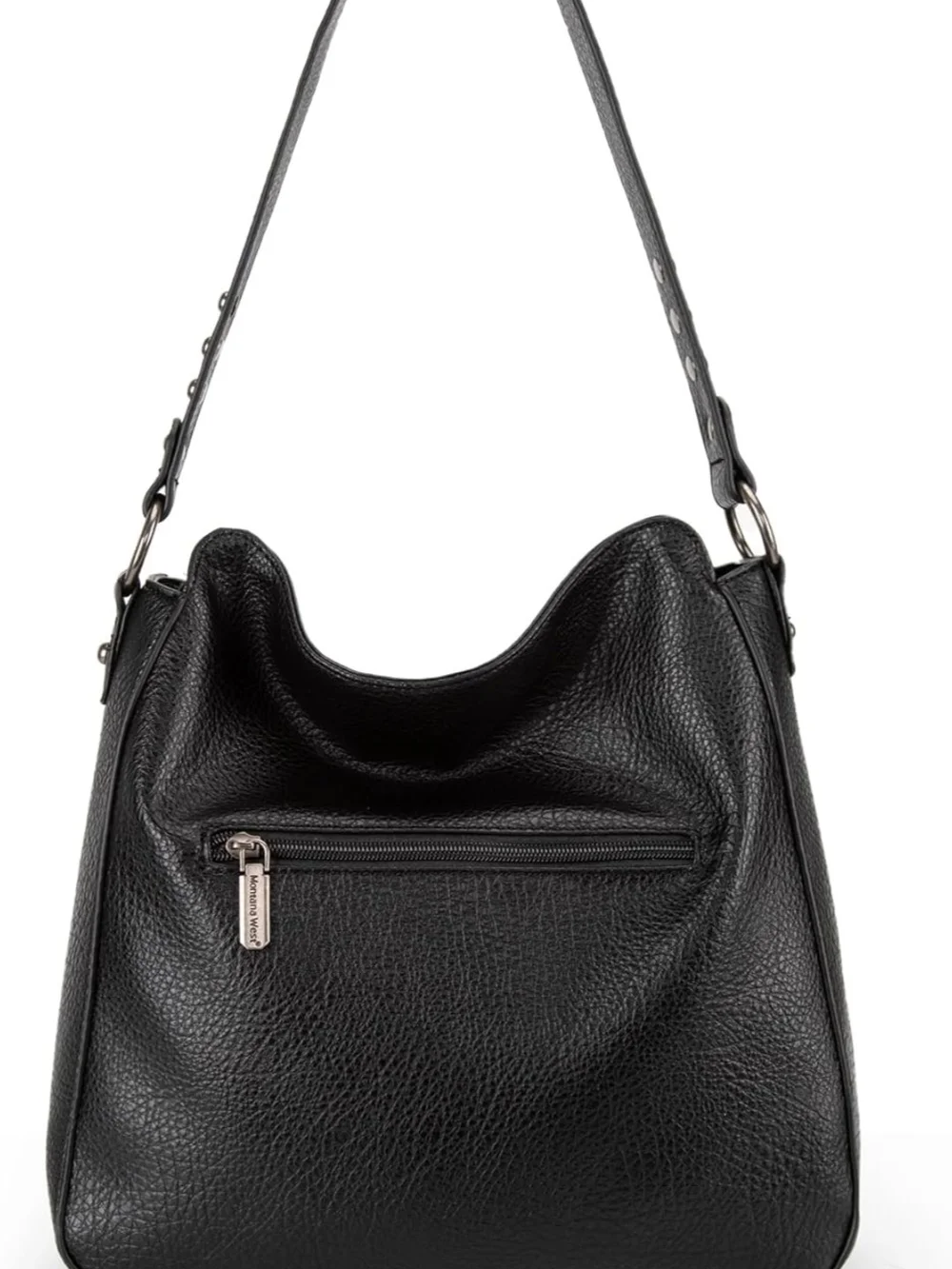 Leopard Print Women’s Shoulder Bag with Black Trim